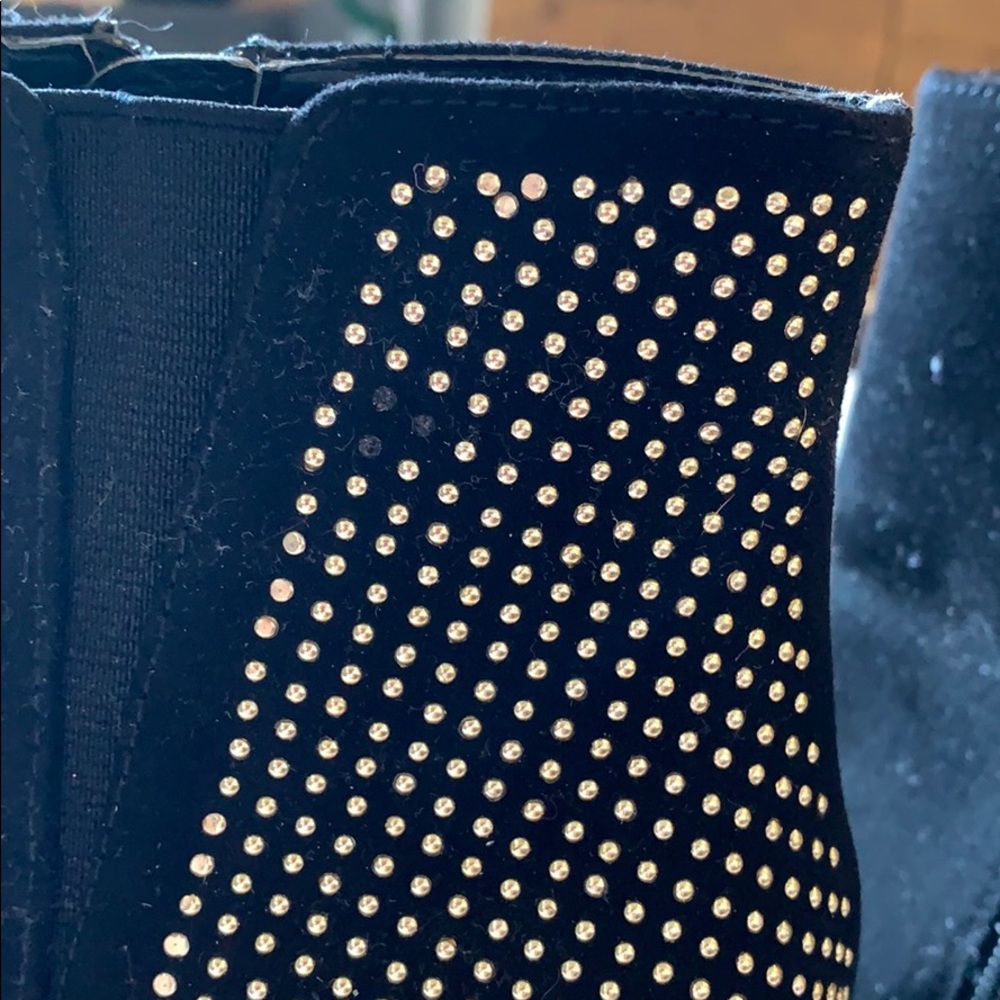 Studded Suede Booties - Picture 7 of 8